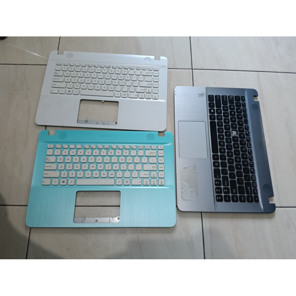 Casing frame case Laptop asus x441 X441N X441S white