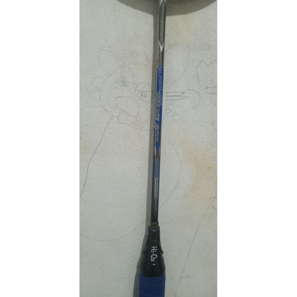 hiqua titanium wave 800 + senar toalson ion 65