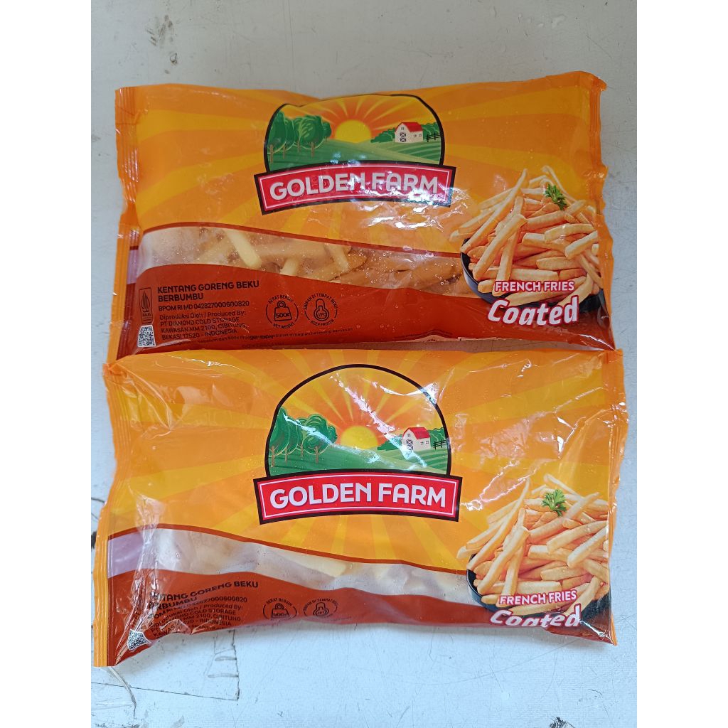 

GOLDEN FARM COATED SHOESTRING 500GR / KENTANG GORENG