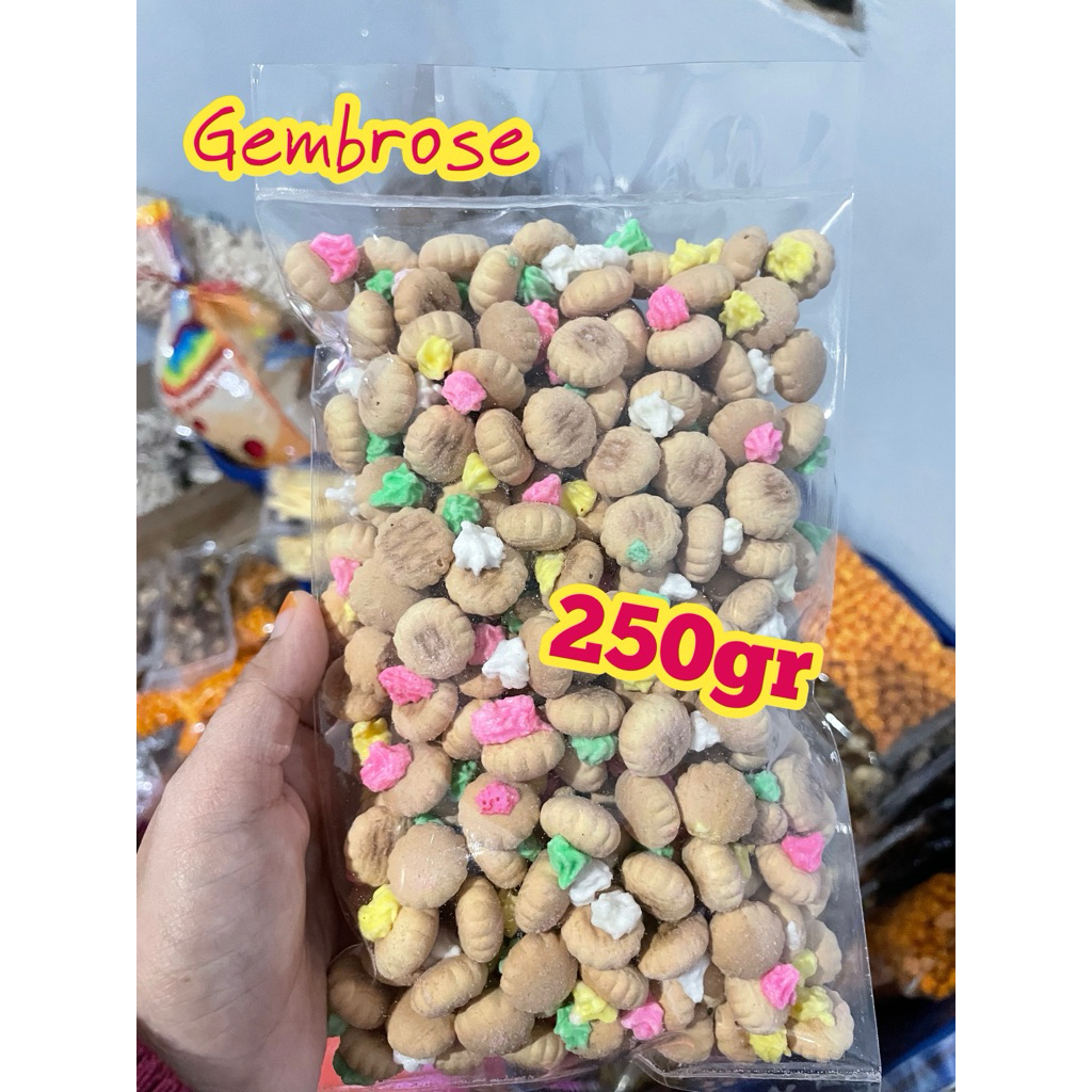 

TERMURAH 250GR GEMBROSE/ GEM BUNGA KUE JADUL