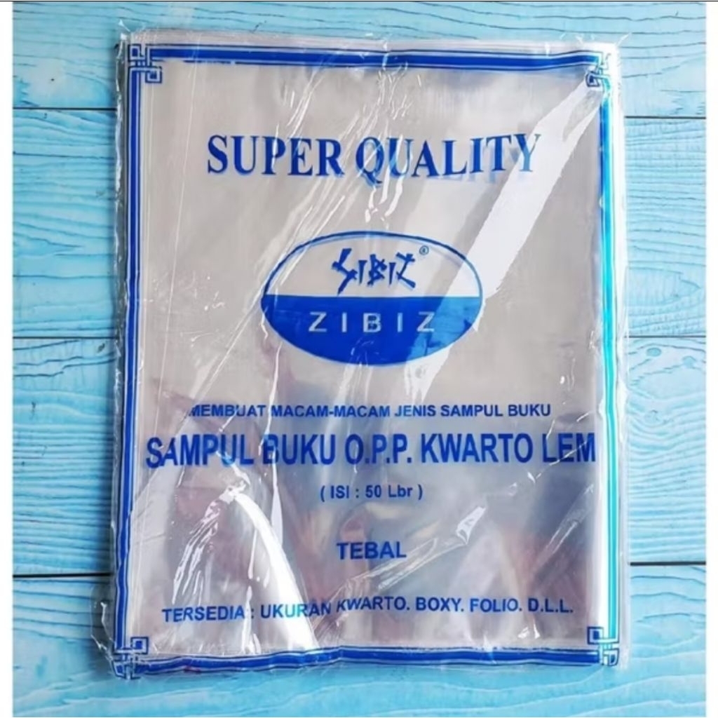 

Sampul Lem Kwarto Zibiz 0,3 (Isi 50 lbr)
