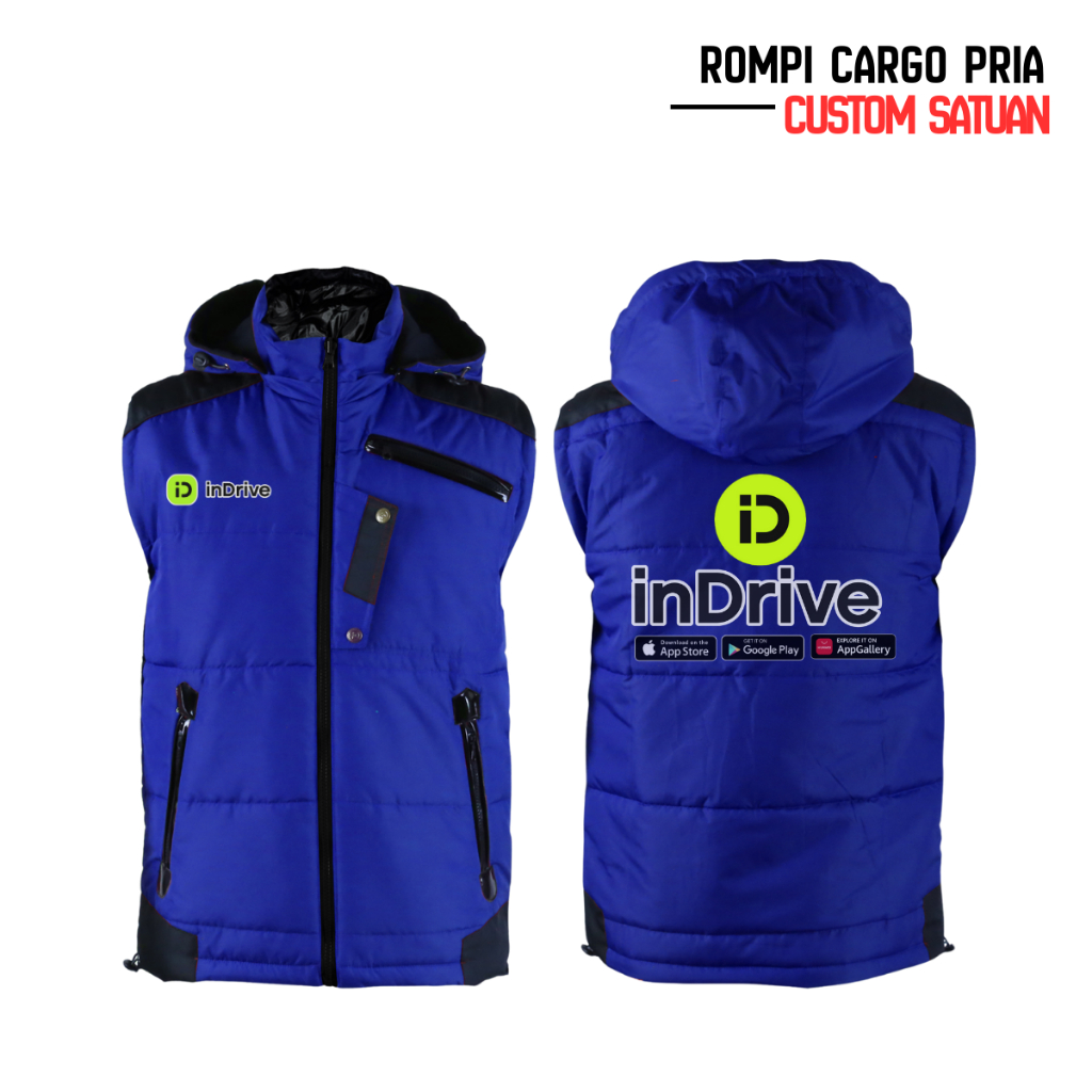 ROMPI MOTOR PRIA BODYPROTECTOR VEST CUSTOM INDRIVE