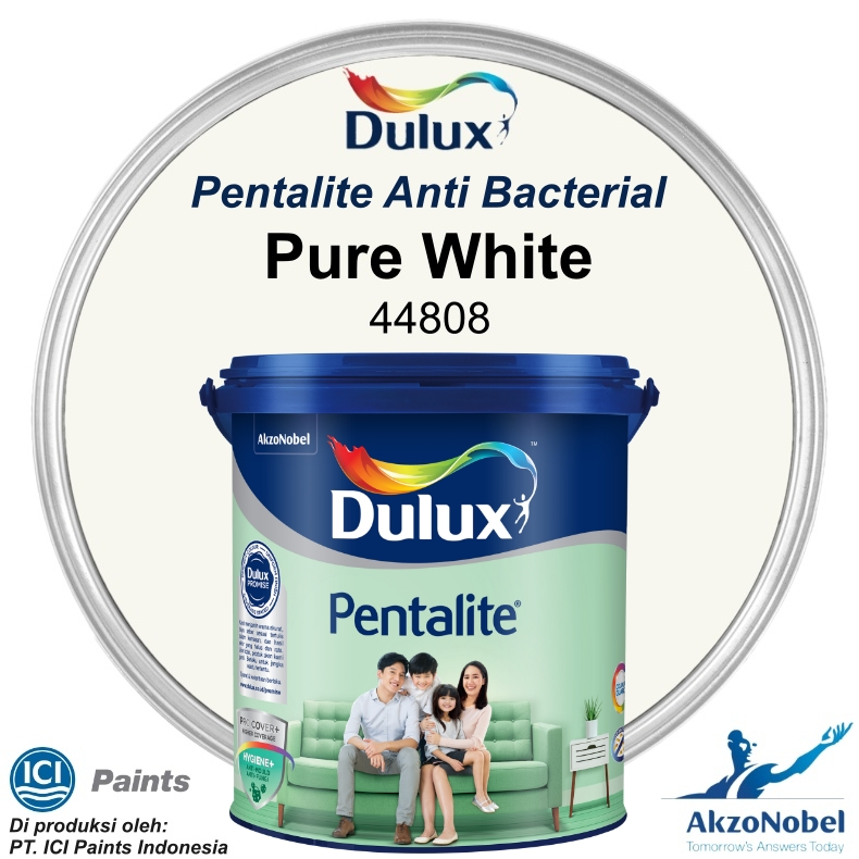 CAT DULUX PENTALITE 2.5 LT - PURE WHITE 44808 (Warna Tinting)