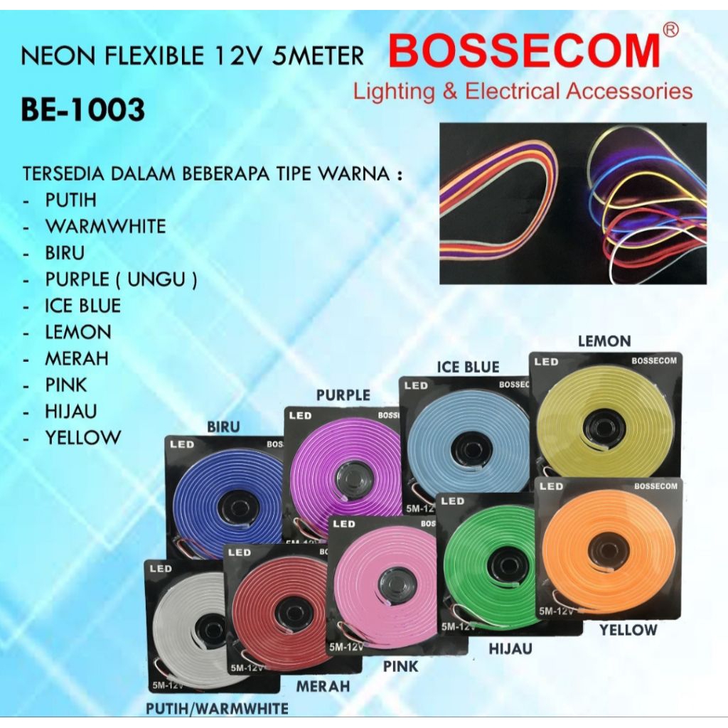 BOSSECOM NEON FLEXIBLE BE-1003
