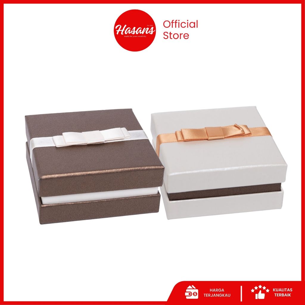 

[1 Set] Box Kado / Kotak Hampers / Hard Box / Gift Box / Kotak Kado Hadiah / Box 03 9x9x4.5
