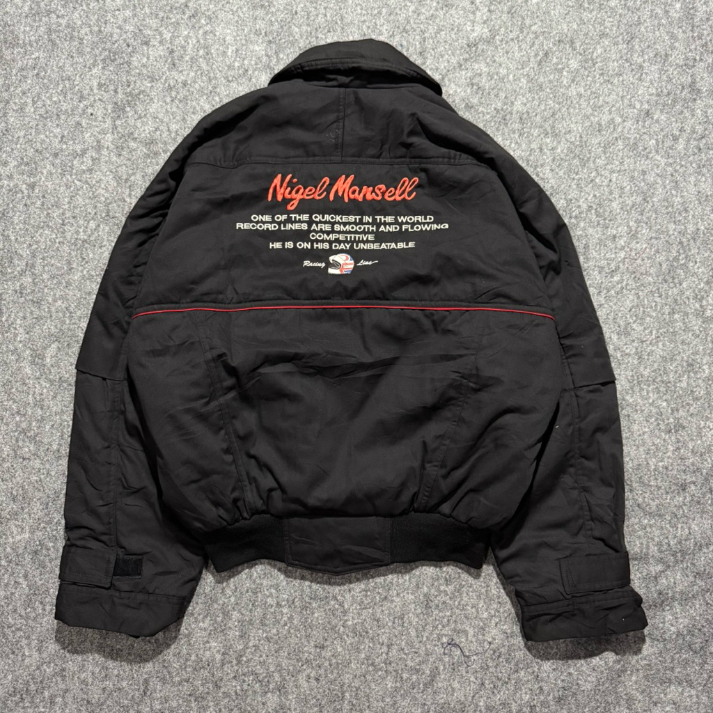 JACKET RACING F1 FORMULA ONE NIGEL MANSELL VINTAGE