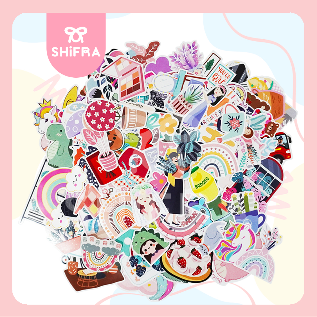 

Shifra Sticker Gambar Random (mix 20 pcs)