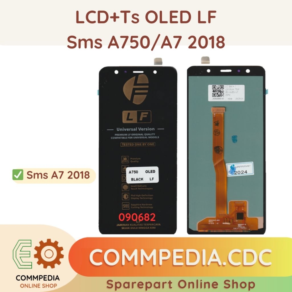 LCD+Ts Sms A750/A7 2018 Oled