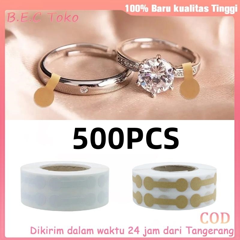 

500 Pcs/Roll - Price Tag Label Harga Aksesoris Perhiasan / Label Stiker Gantung / Label Perhiasan Anting / Label Aksesoris / Label Gelang / Label Cincin Tag Gantung / Label Kalung Label Pita