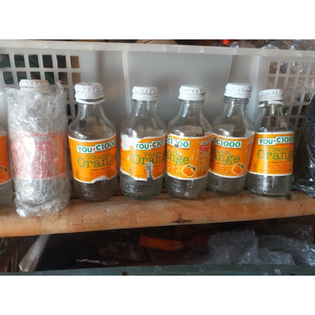 botol bekas uc 1000 Kratingdaeng zoda