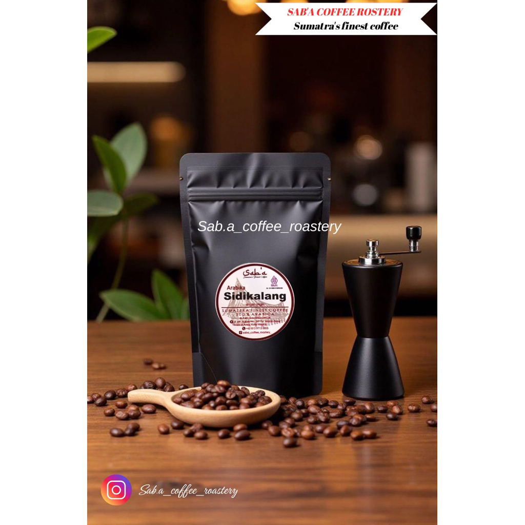 

Kopi Arabika Sidikalang Bubuk Biji 250gr, 500gr & 1kg Original 100% Asli