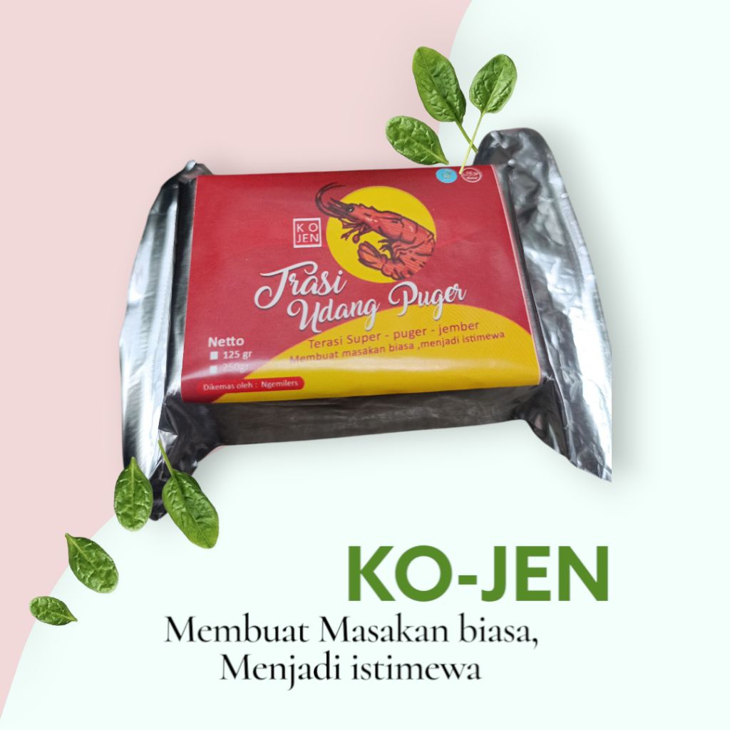 

KO-JEN TRASI SUPER ASLI UDANG KHAS PUGER JEMBER