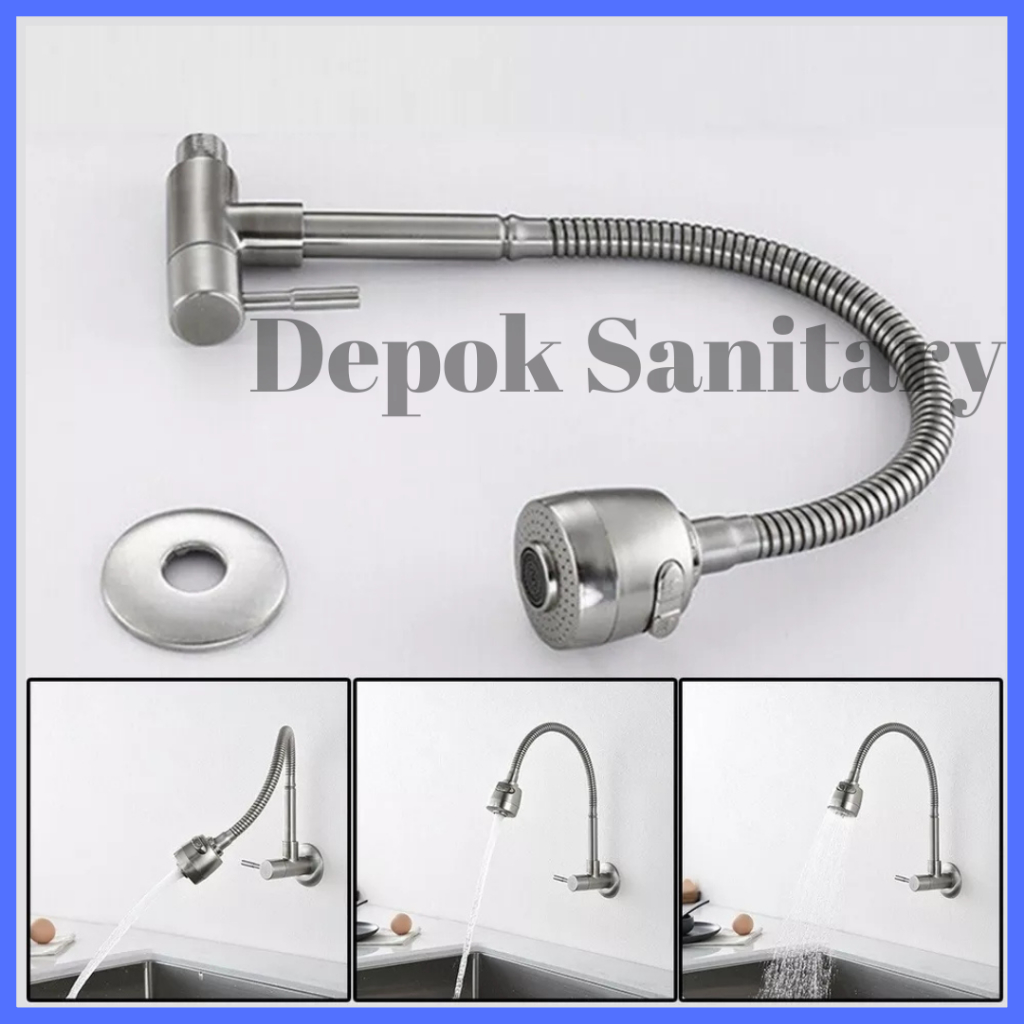 BAK CUCI PIRING KITCHEN SINK STAINLESS STEEL 75X40CM 50X40CM