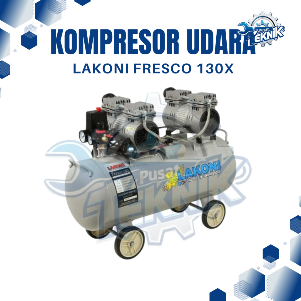 Lakoni Fresco 130X Kompresor Lakoni Fresco 130 - Silent - Oilless Copressor Listik