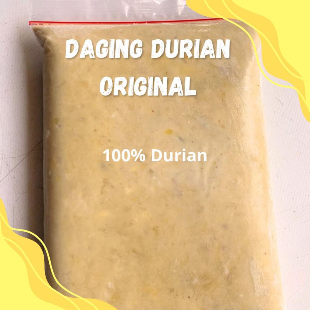 

(TERBARU) DAGING DURIAN ORIGINAL TANPA CAMPURAN