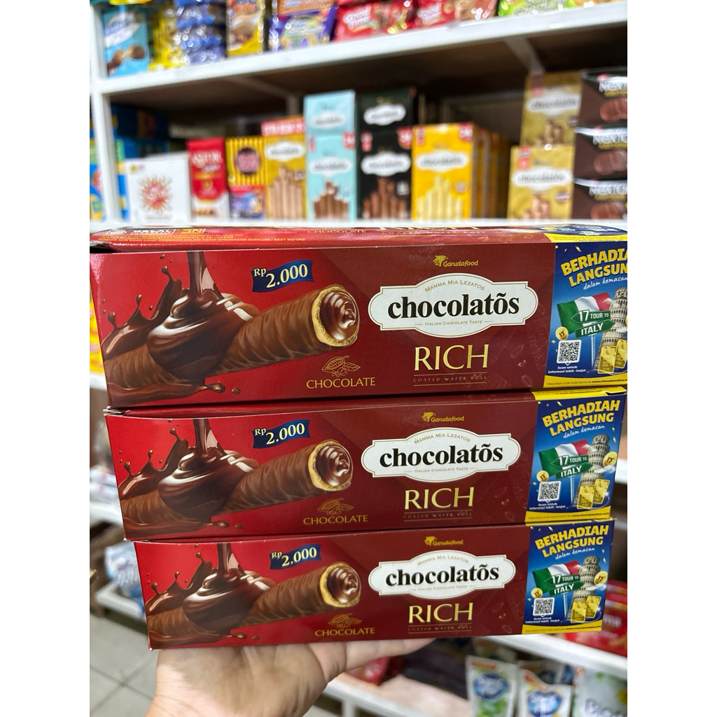 

chocolatos rich 1box isi 12pcs (grosir)