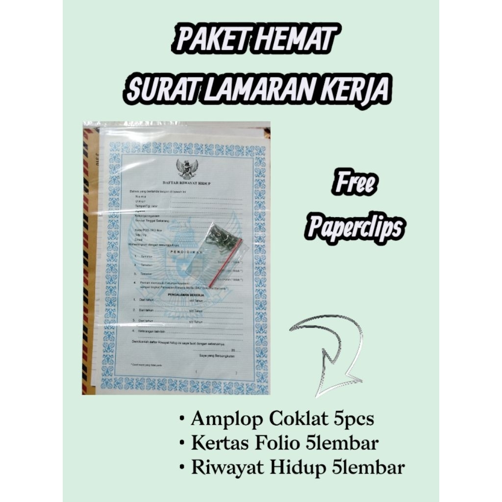 

Surat Lamaran Kerja LENGKAP | Paket HEMAT Melamar Kerja
