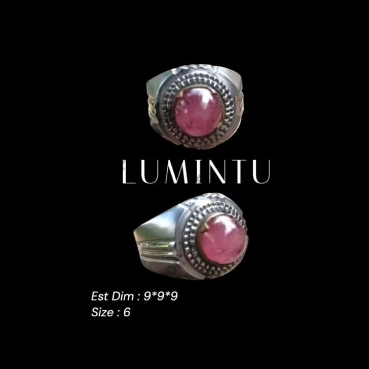 Cincin Ruby Mozambik