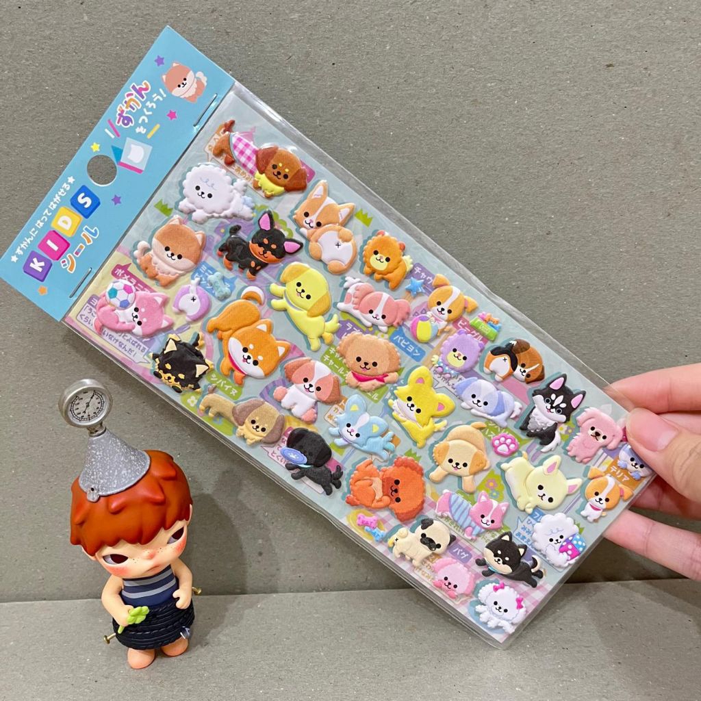 

Stiker Hewan Peliharaan Pet Anjing Dan Kucing Timbul Anak