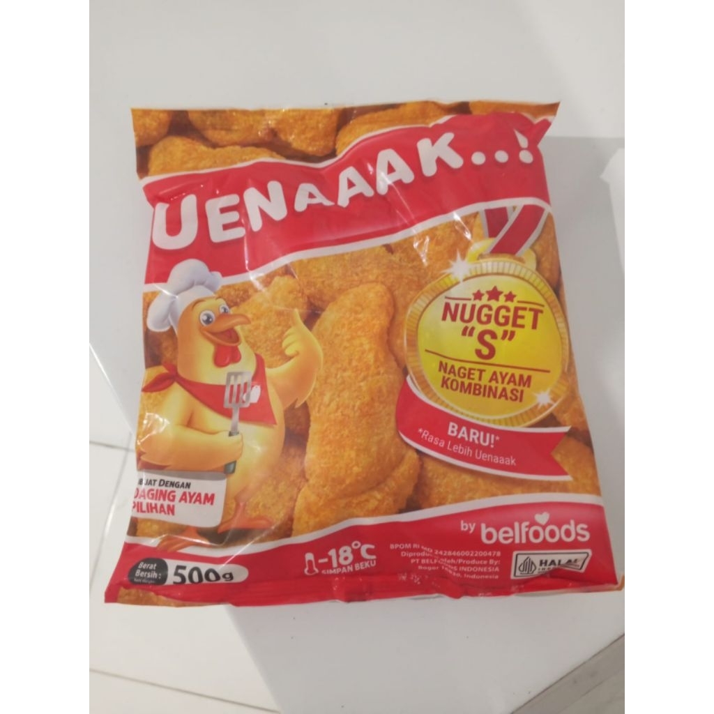 

Belfood Uenakk S 500g Frozen