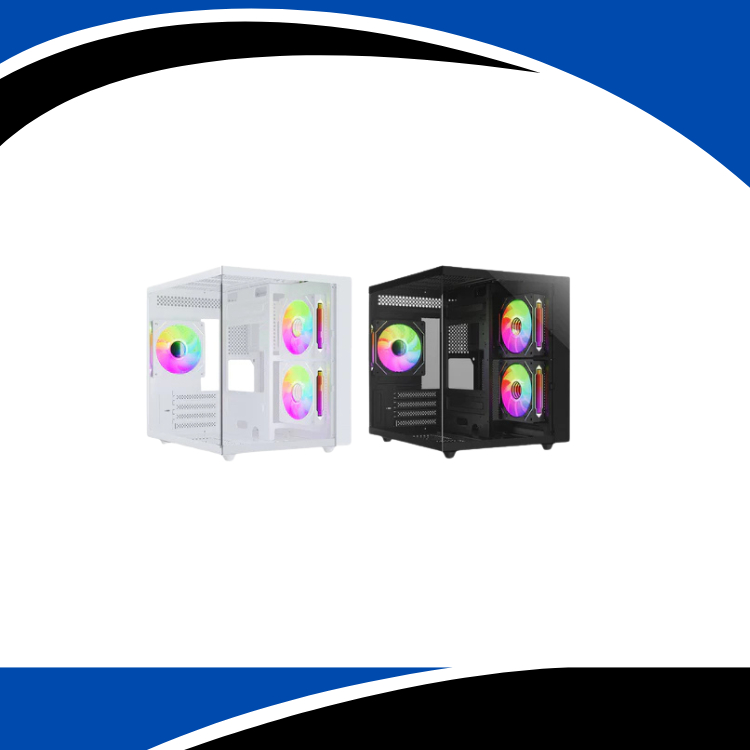 VenomRX Daemon Continental S6 Gaming Case Tempered Glass M-ATX / Venom RX Daemon S6