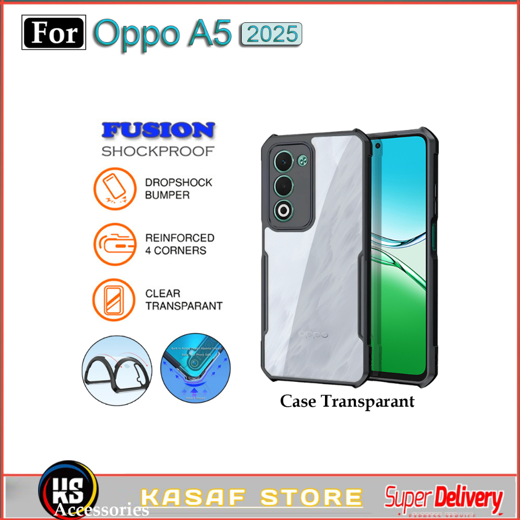 Casing Oppo A5 2025 A60 Hard case silikon Softcase