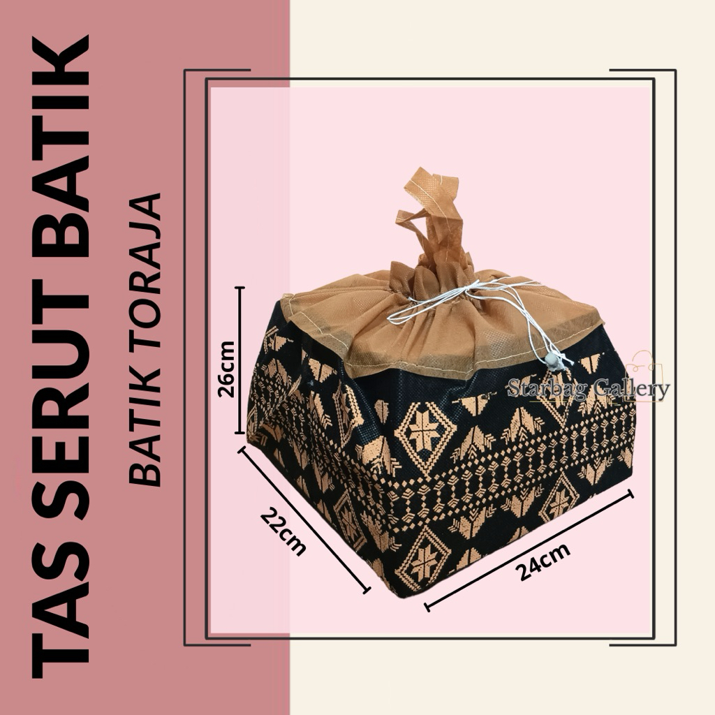 

Tas Hajatan Spunbond Serut Motif Batik (1 LUSIN / 12 BIJI)