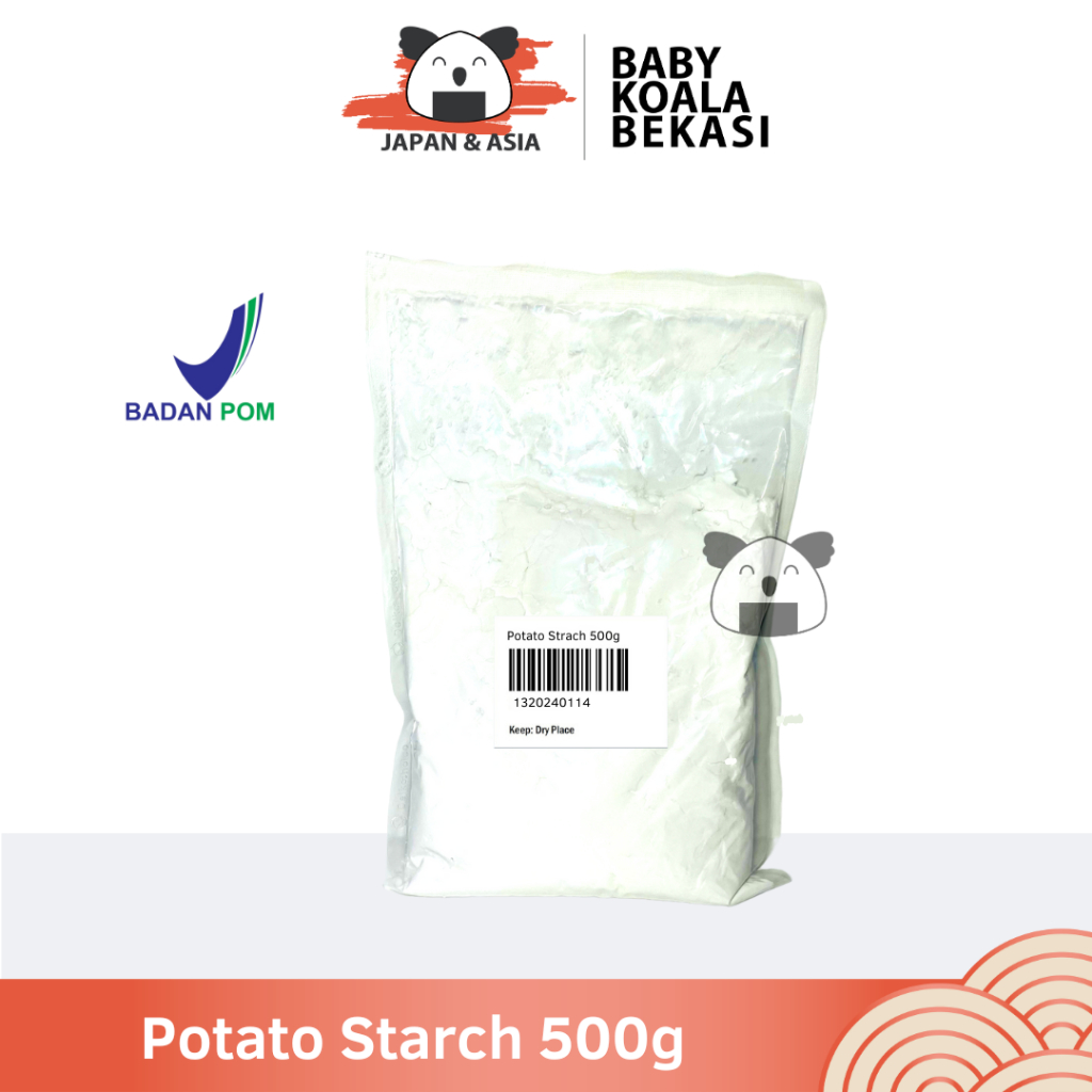 

POTATO STARCH Tepung Pati Kentang 500 g │ for Baking Import -BKB