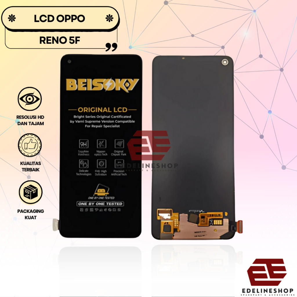 LCD TOUCHSCREEN OPPO RENO 5F COMPLETE ORIGINAL