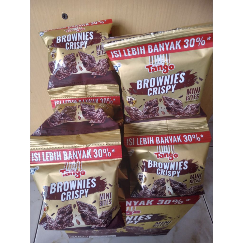 

TANGO BROWNIES VIRAL- TANGO Brownies Crispy 1Renteng isi 10Pcw