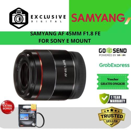 SAMYANG AF 45MM F1.8 FE FOR SONY E MOUNT / SAMYANG AF 45MM F1.8 FE