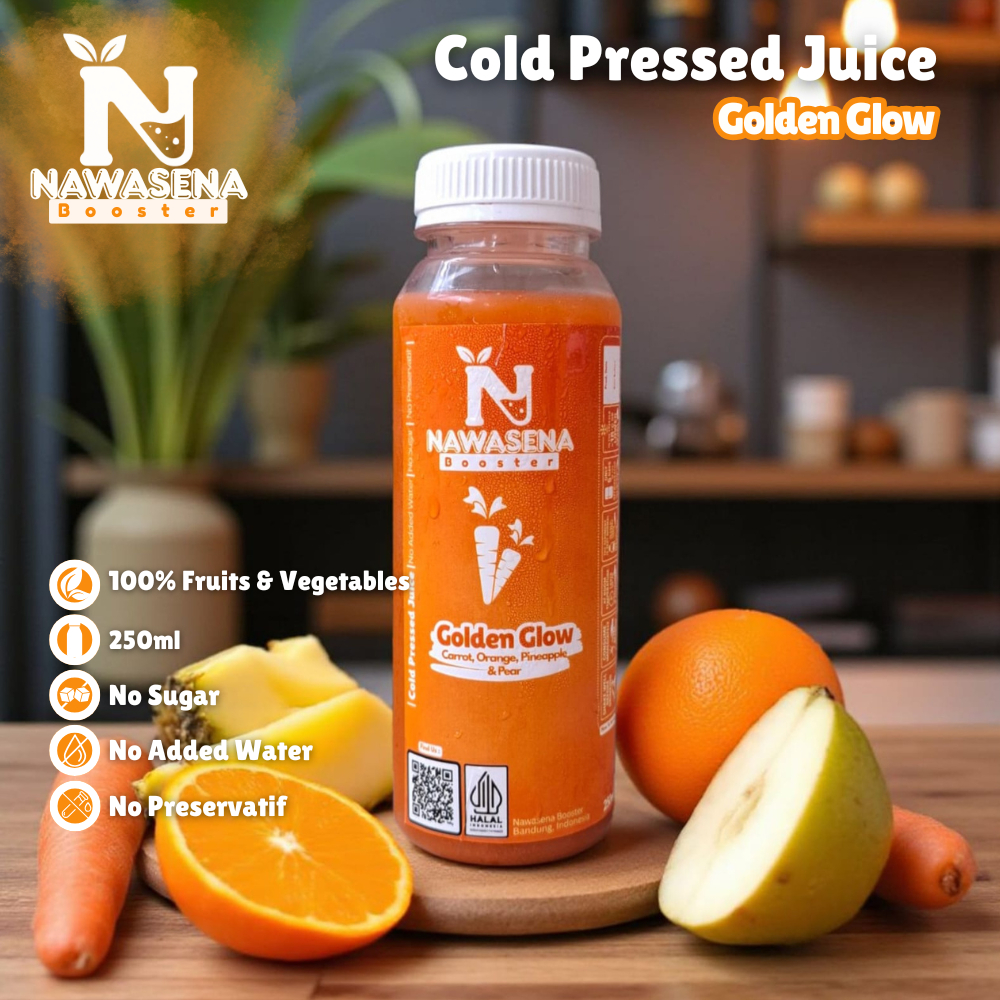 

Cold Pressed Juice II Nawasena Booster II Golden Glow II 250ml