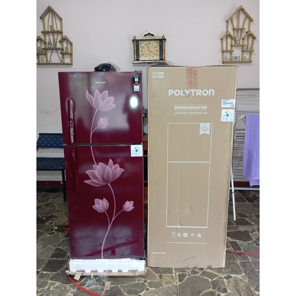 KULKAS POLYTRON 2PINTU
