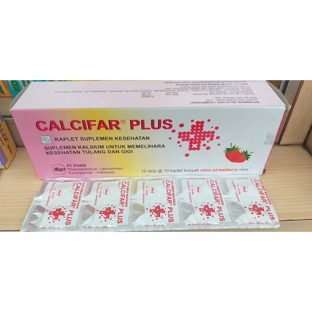 CALCIFAR PLUS PERSTRIP 10 TABLET / Calcifar Plus