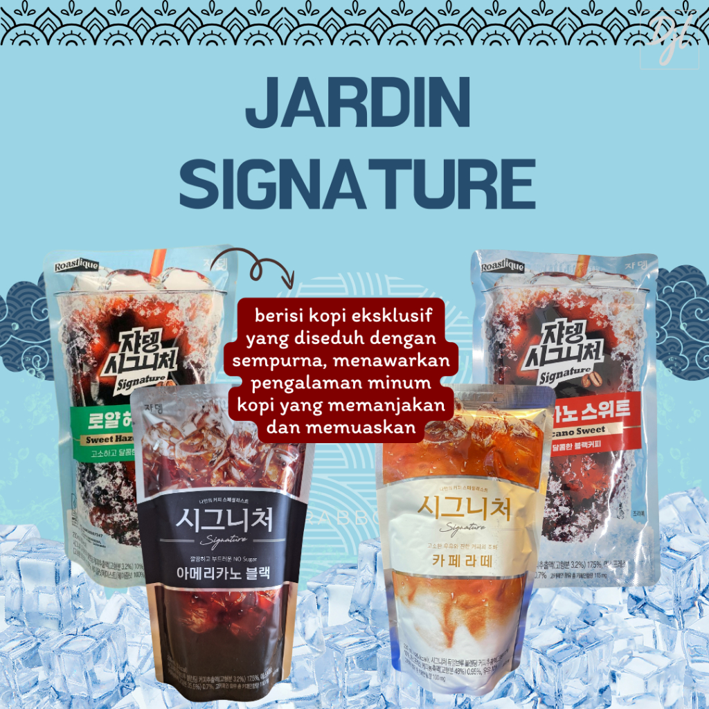

Jardin Signature Coffee 230ml Minuman Kopi Import Siap Minum Dengan Varian Rasa 1 Pouch