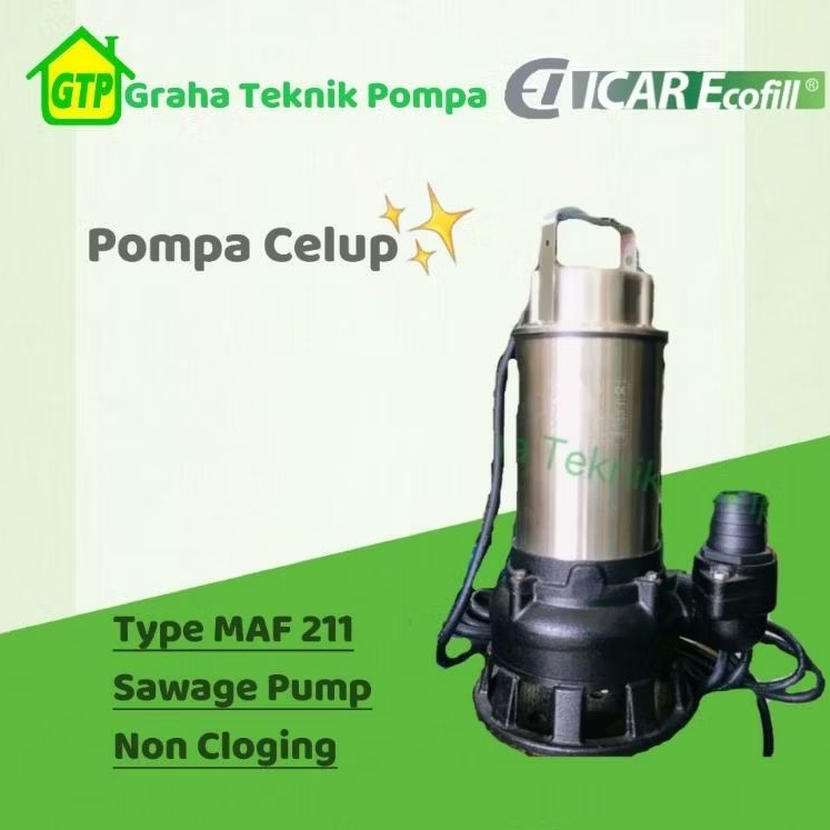Pompa Air Celup Icar Ecofill Type MAF 211