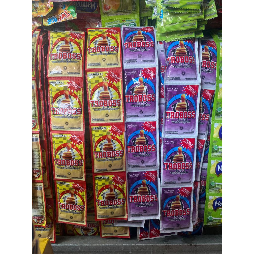 

TROBOSS Minuman bubuk renceng - 10 pcs/renceng