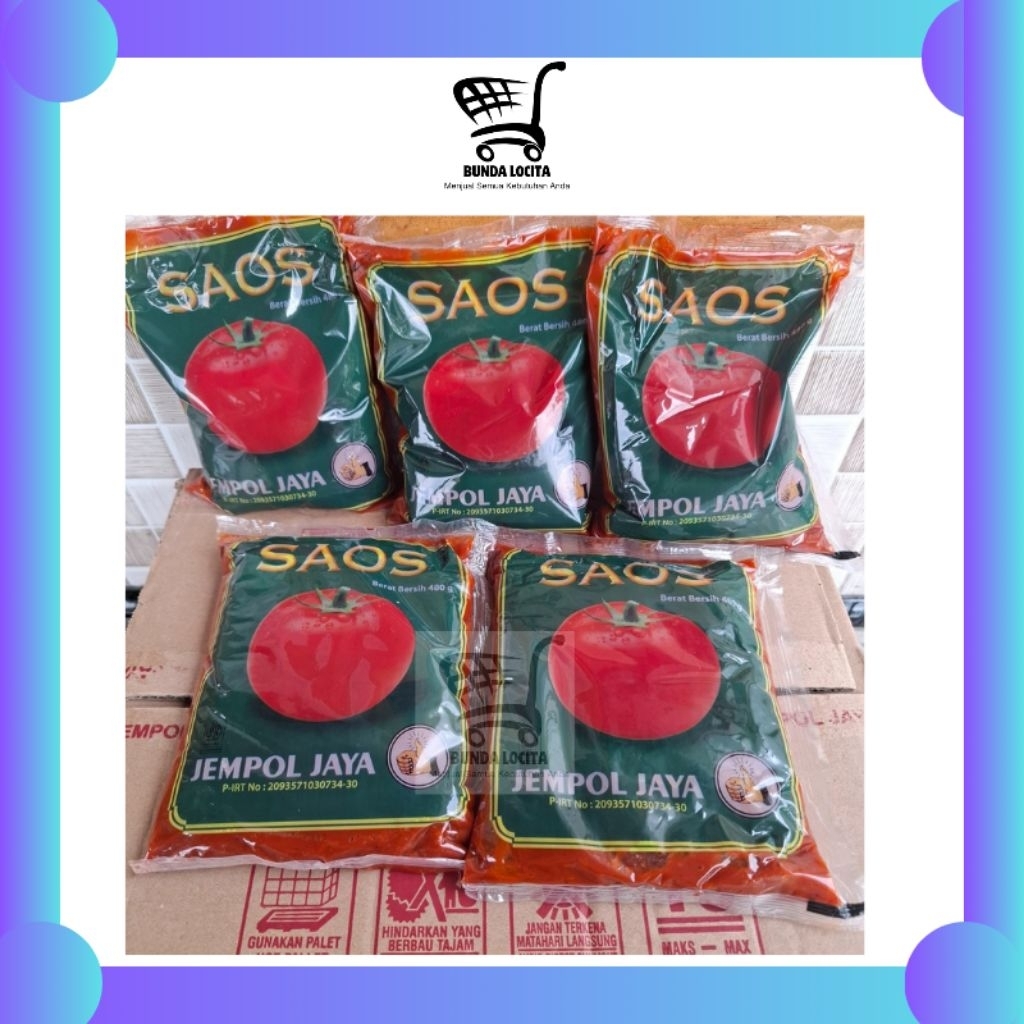 

Jempol Jaya Saos Tomat 430gr Paket 5 Pcs