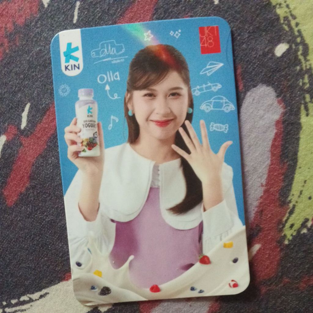 Photocard Olla JKT48 Kin Yogurt