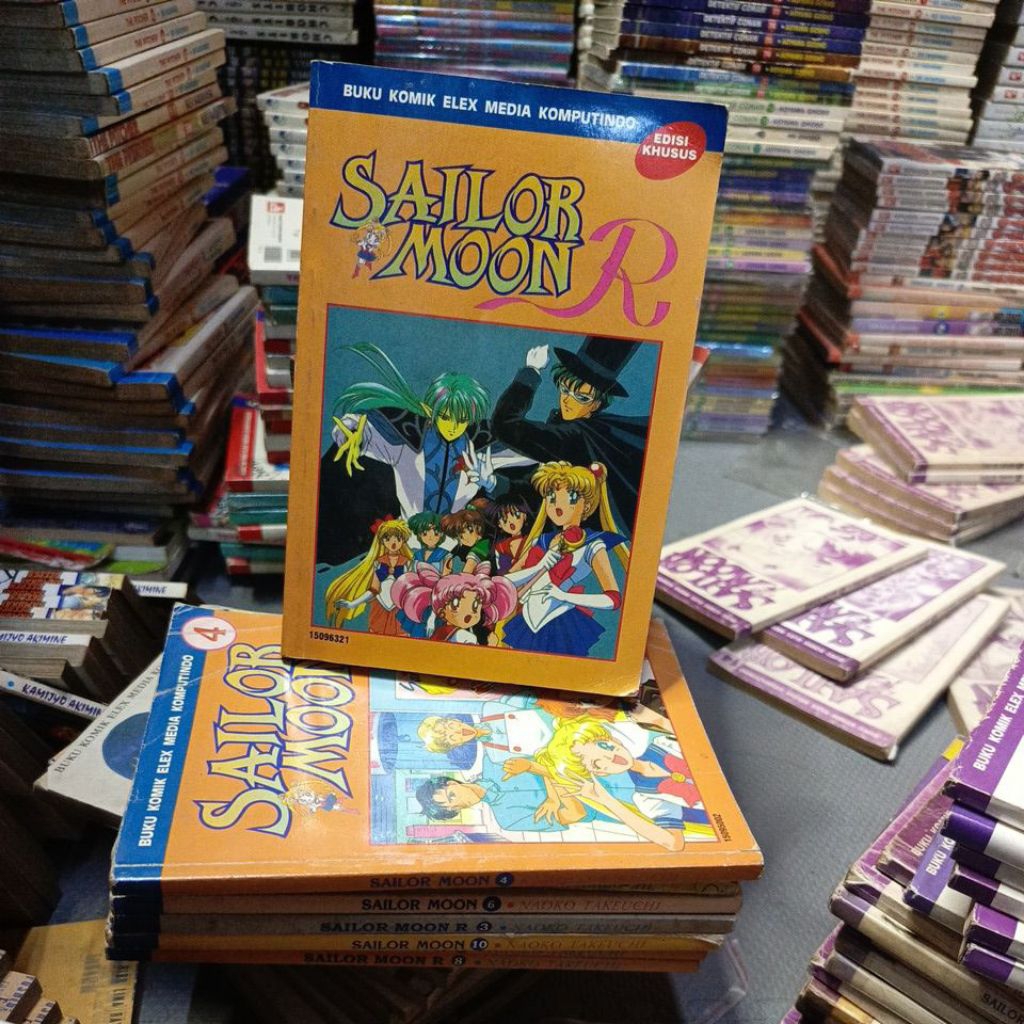 Komik Sailor Moon / Sailormoon R Berwarna Original Preloved Cabutan Edisi Khusus