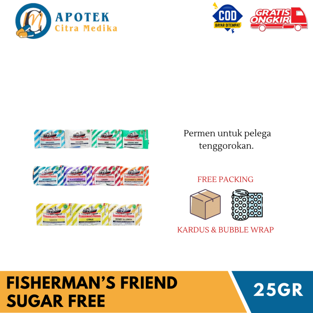 

' Sugar Free 25GR - Permen Untuk Pelega Tenggorokan