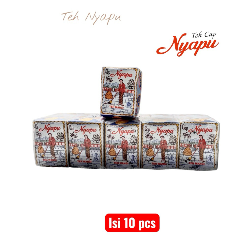 

Teh Nyapu/ Teh Sintren/ Teh Poci isi 10 pcs/slop (Beli 3 Slop lebih Hemat)