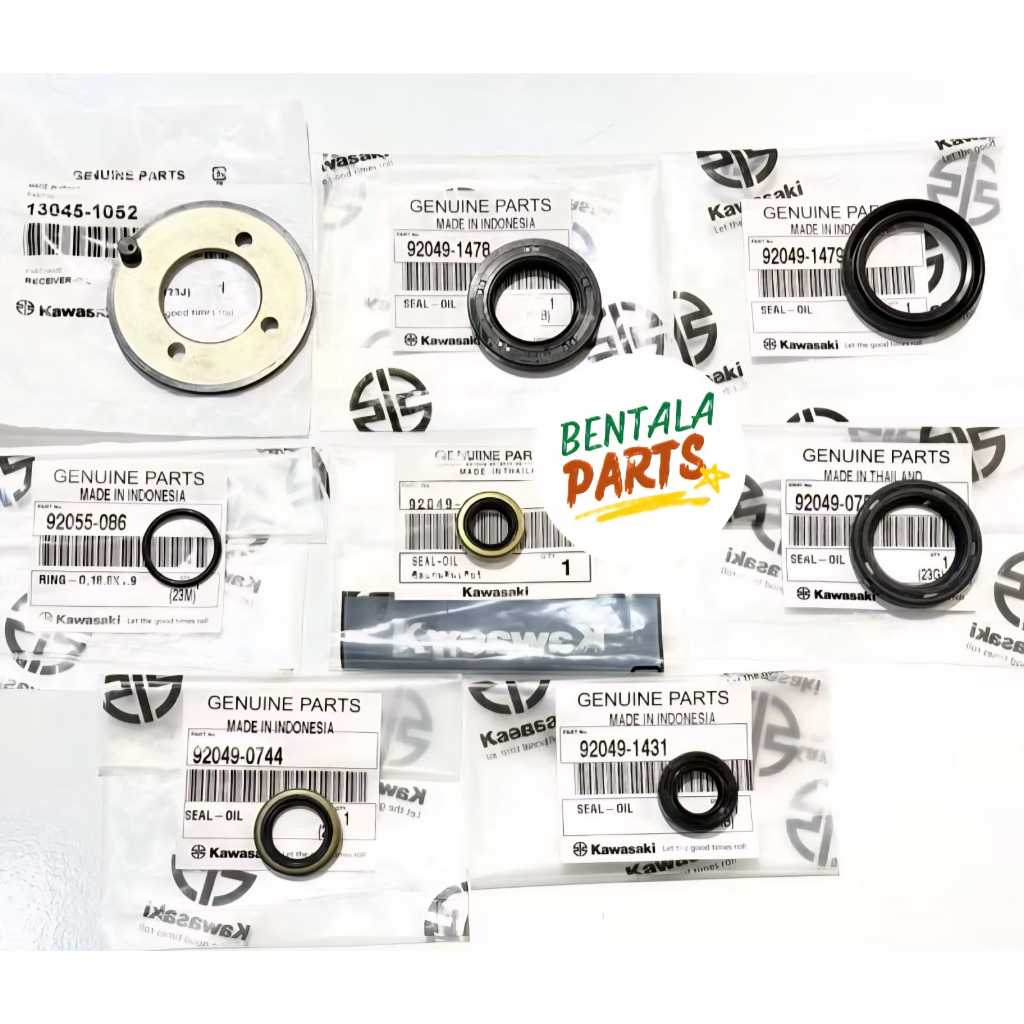 SEAL MESIN BAWAH SET NINJA R SS RR NINJA KIS ORIGINAL KAWASAKI