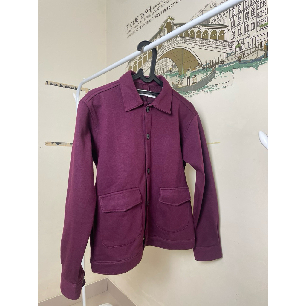 jaket signore suede preloved jaket pria
