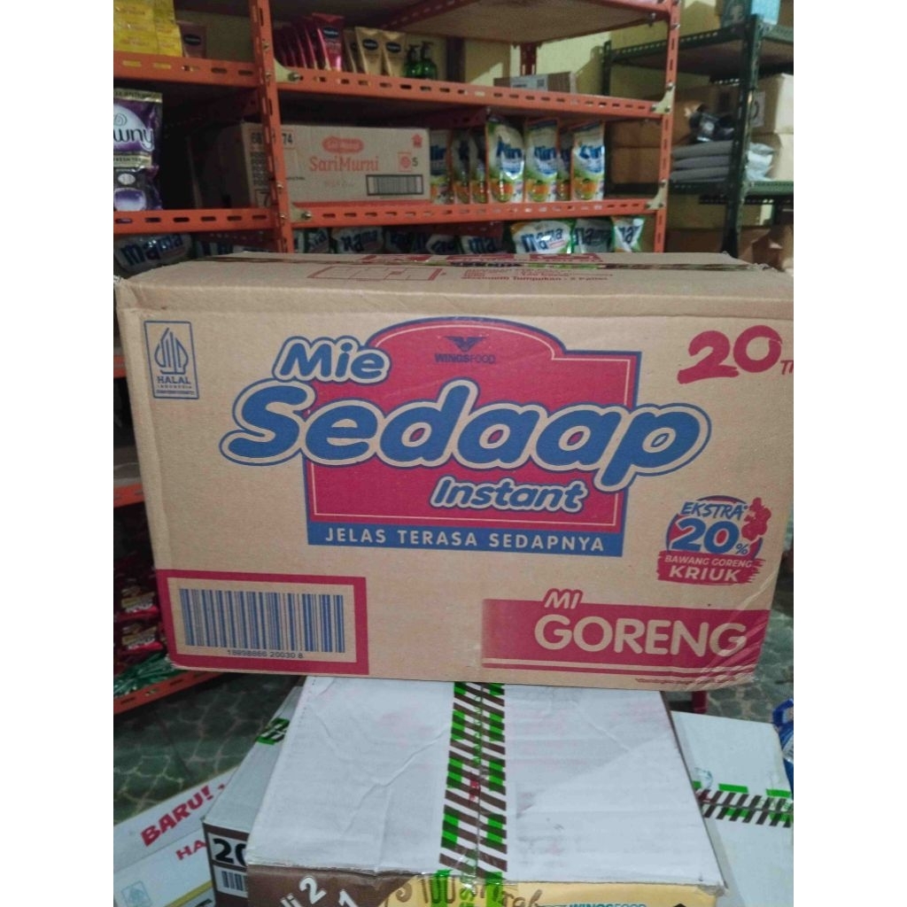 

[instan] mie sedaap goreng 1 dus isi 40pcs mi goreng instan