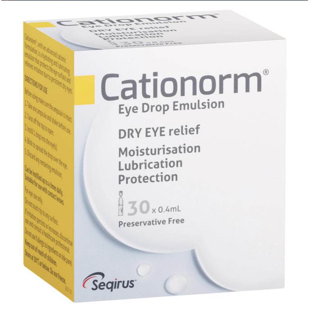 Cationorm Eye Drop 30 Vials Obat Tetes Mata Original