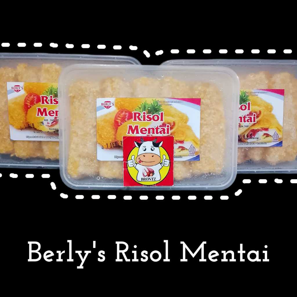 

BERLY'S RISOL MENTAI ISI 5PCS-FROZEN FOOD-BRONTZ JOGJA