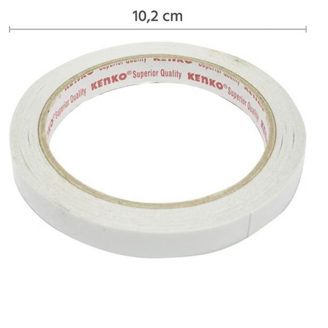 

DOUBLE TAPE 12MM x 15 YARDS