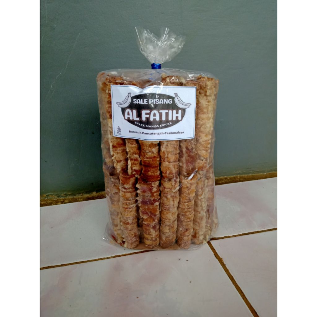 

CEMILAN OLEH-OLEH SALE PISANG GULUNG ALFATIH KHAS TASIK