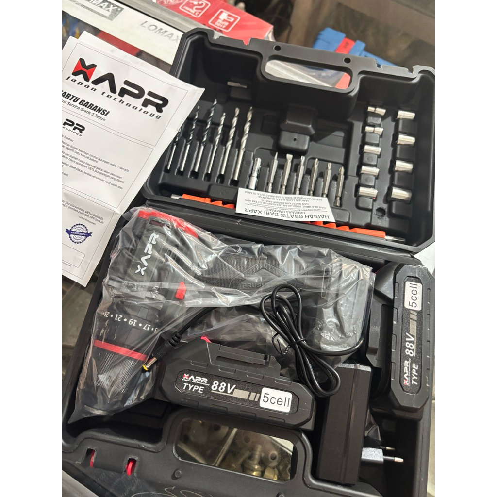 XAPR APR AP34+ Bor cordless 2baterai